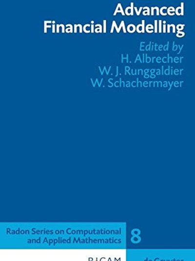 Advanced financial modelling