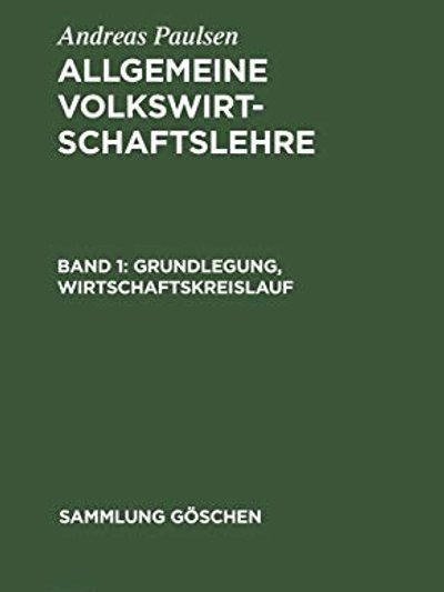 Allgemeine Volkswirtschaftslehre