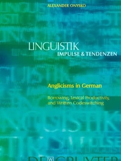 Anglicism in German