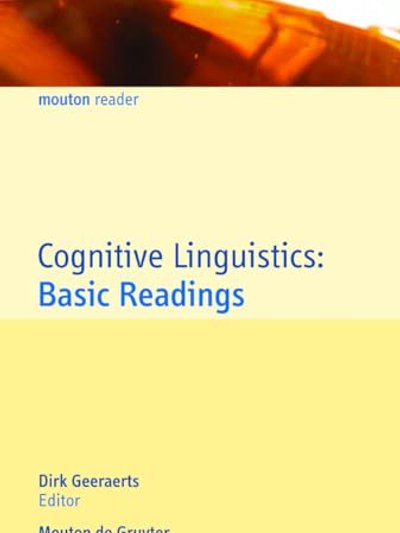 Cognitive Linguistics