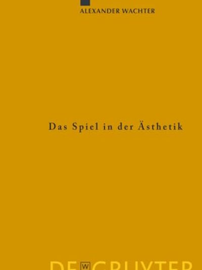 Das Spiel in der Asthetik