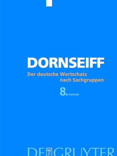 Der deutsche Wortschatz nach Sachgruppen