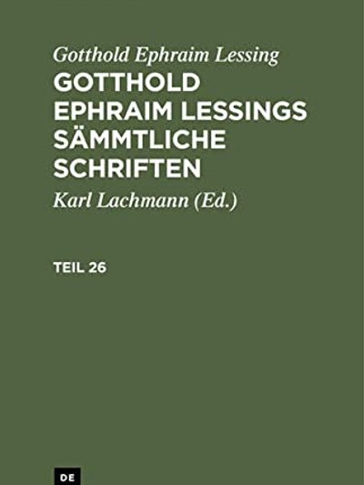 Gotthold Ephraim Lessing