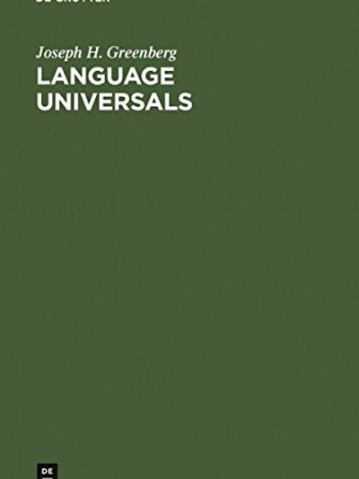 Language universals