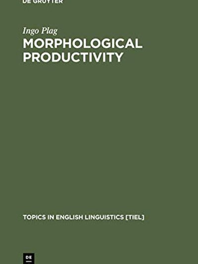 Morphological productivity