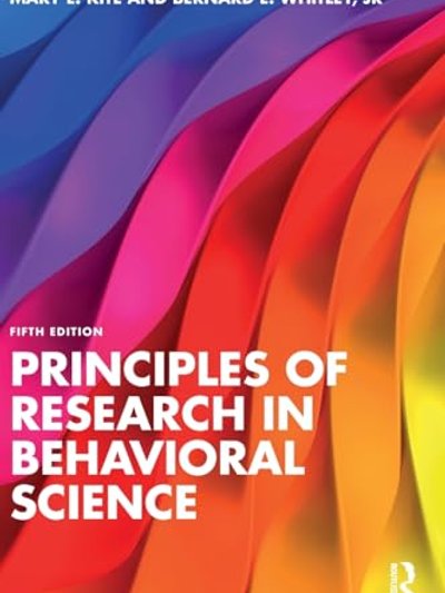 Principles of Research in Behavioral Science