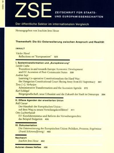 Regierungssystem der Bundesrepublik Deutschland