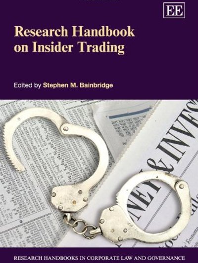 Research handbook on insider trading