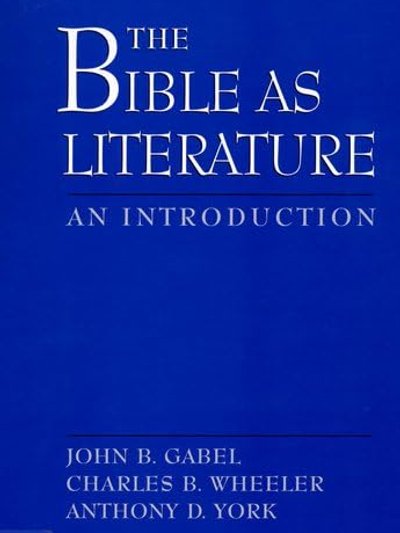 The Bible as literature