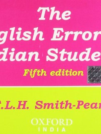The English Errors of Indian Students
