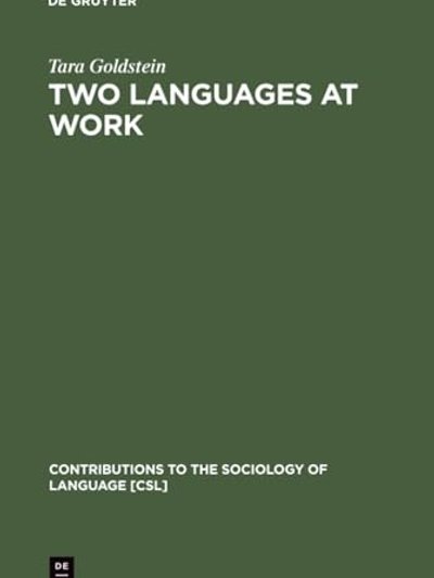 Two languages at work